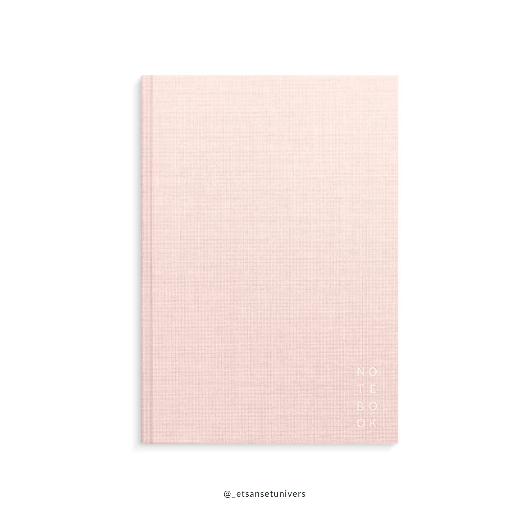 A4 Notebook Pink Linned