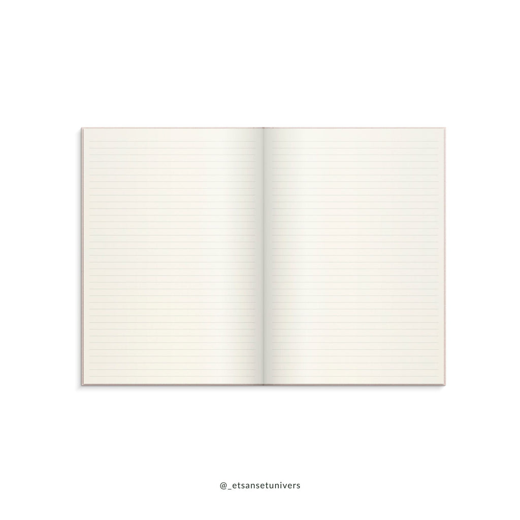 A4 Notebook Pink Linned