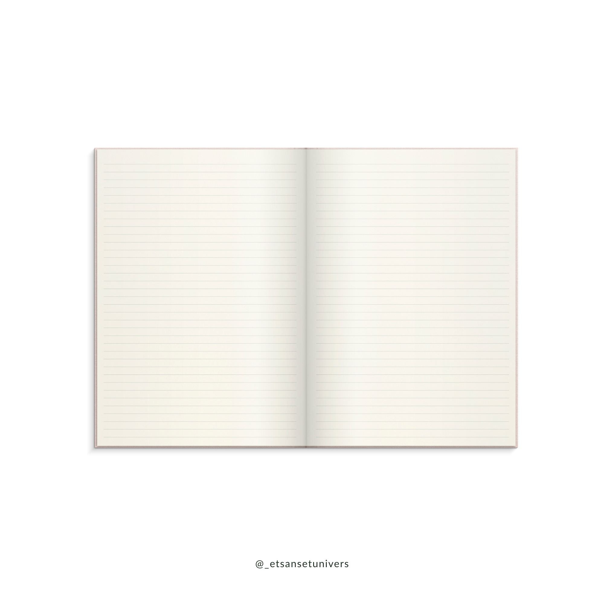 A4 Notebook Pink Linned
