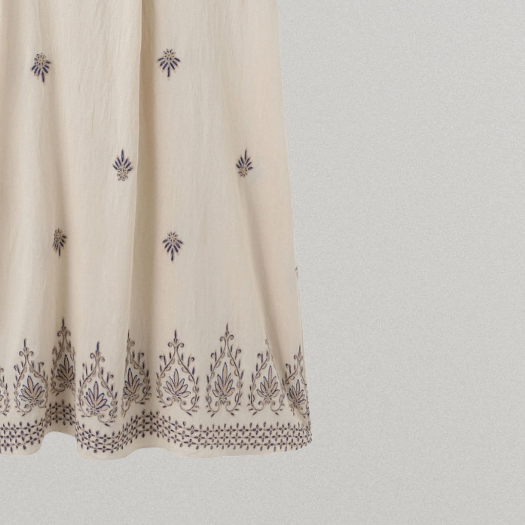 Alfild kjole - Lys sand