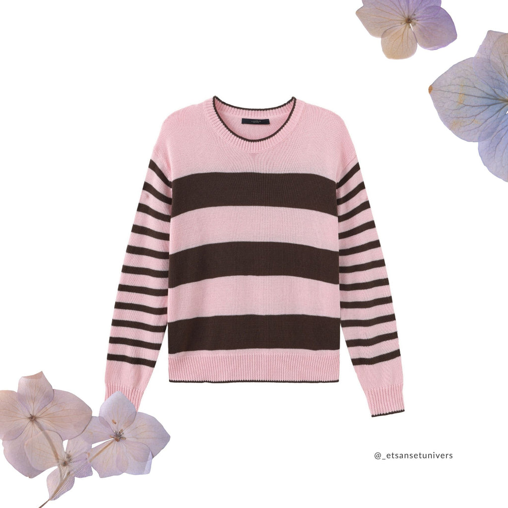 Aminah strik i Rosé sorbet – forfra – LUXZUZ // ONE TWO hos Et Sanset Univers