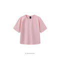 Boxy T-shirt - Pastel Pink - bomuld - set forfra - et sanset univers 