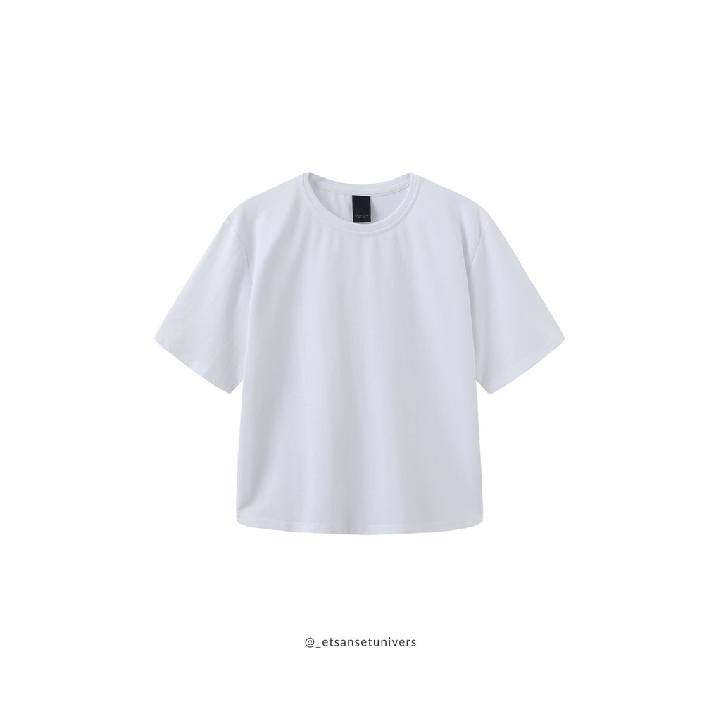 Boxy T-shirt - Hvid