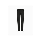 ⭐ Bestseller - Charlotte Regular bukser - Medium Længde - farve Sort - OEKO-TEX økologisk bomuld - set bagfra - et sanset univers