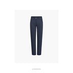 Charlotte Regular - Medium Længde - Midnatsblå - navy blue - OEKO-TEX økologisk bomuld - set forfra - et sanset univers