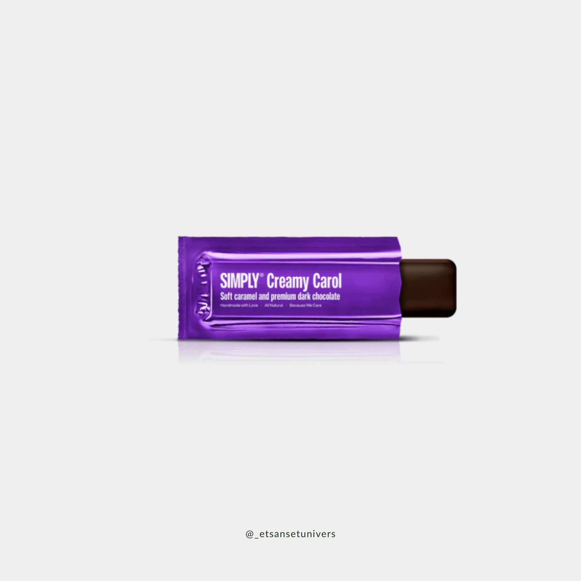 Simply® Creamy Carol BAR – glimt af den bløde og cremede chokoladebar