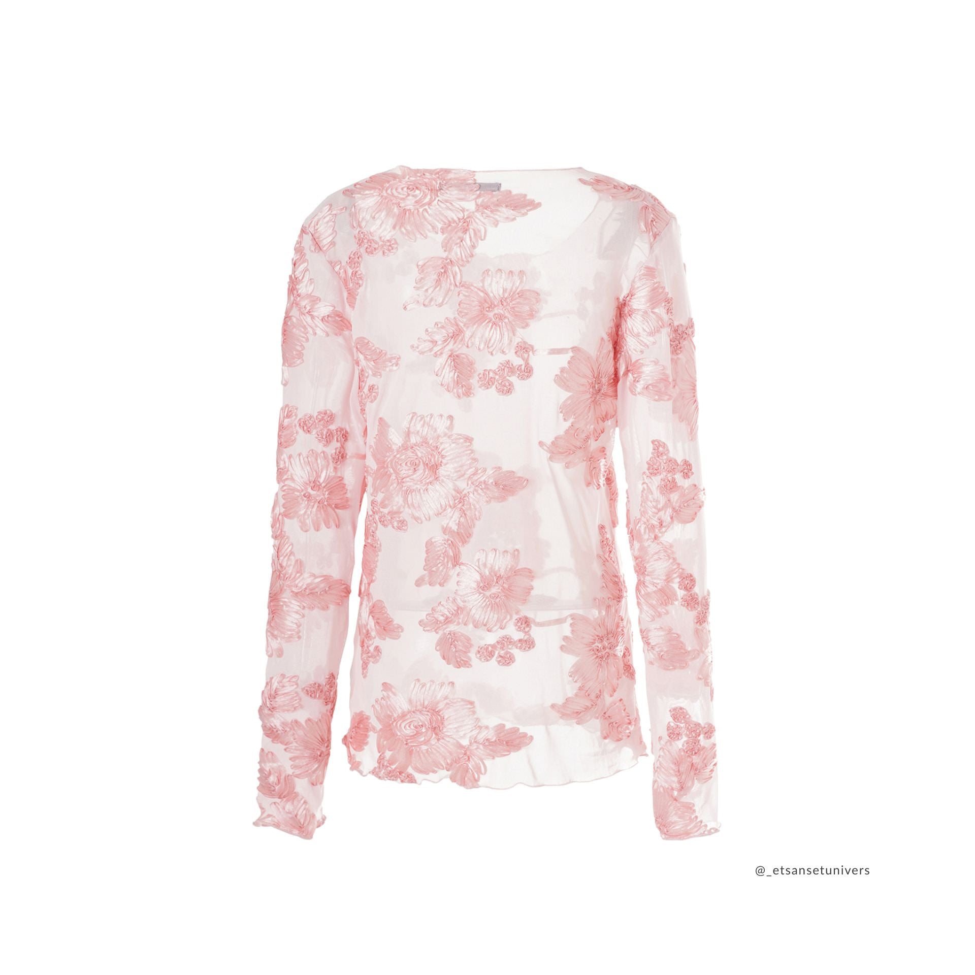 Florana Mesh - Chalk Pink