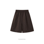 ⭐ B E S T S E L L E R - Hør shorts - Choco lux 100% linned - Et Sanset Univers