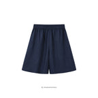 ⭐ B E S T S E L L E R - Hør shorts - Midnatsblå 100% linned - Et Sanset Univers