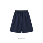 ⭐ B E S T S E L L E R - Hør shorts - Midnatsblå 100% linned - Et Sanset Univers