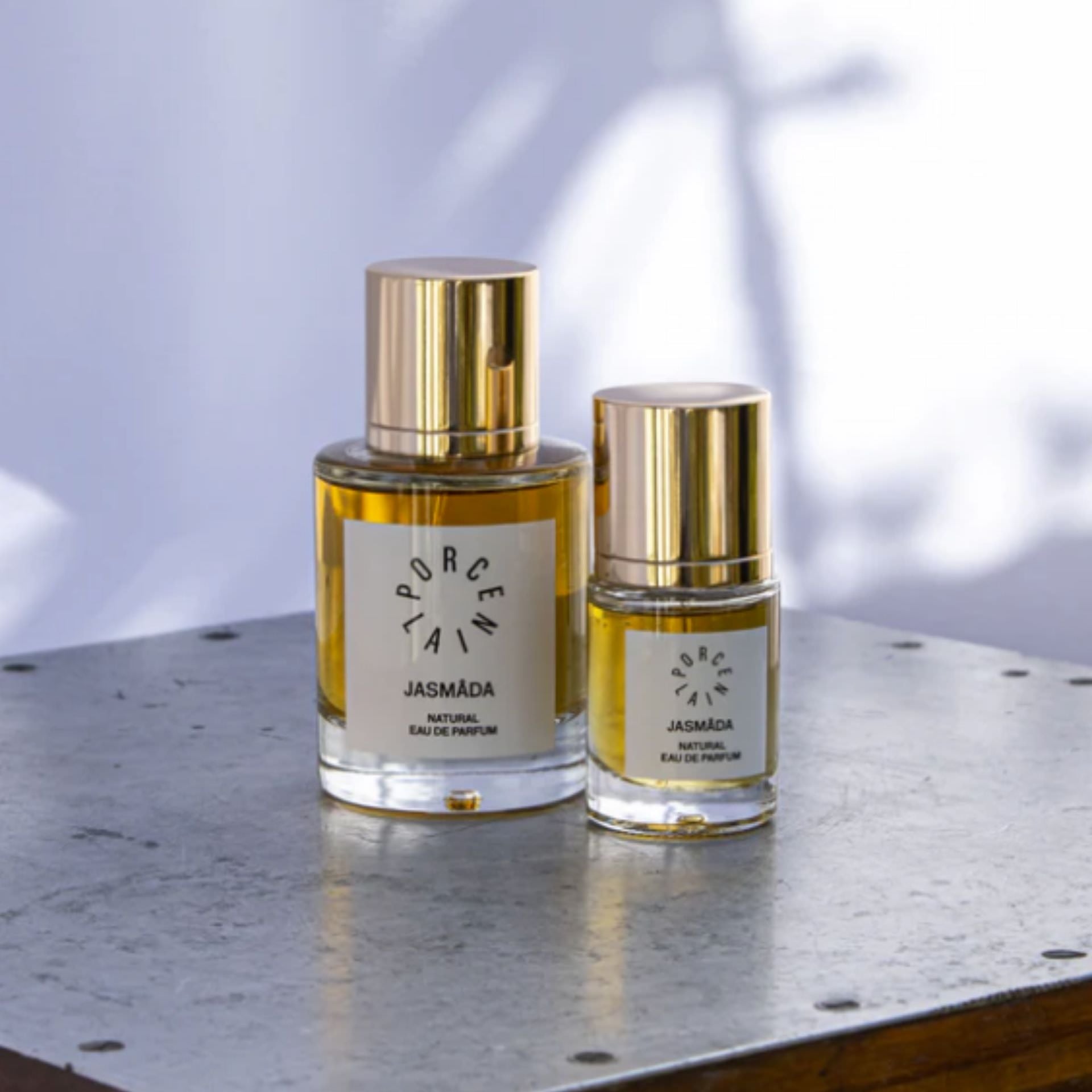 ORCELAIN Jasmâda No. 4 – to af tre størrelser – naturlig parfume – Et Sanset Univers