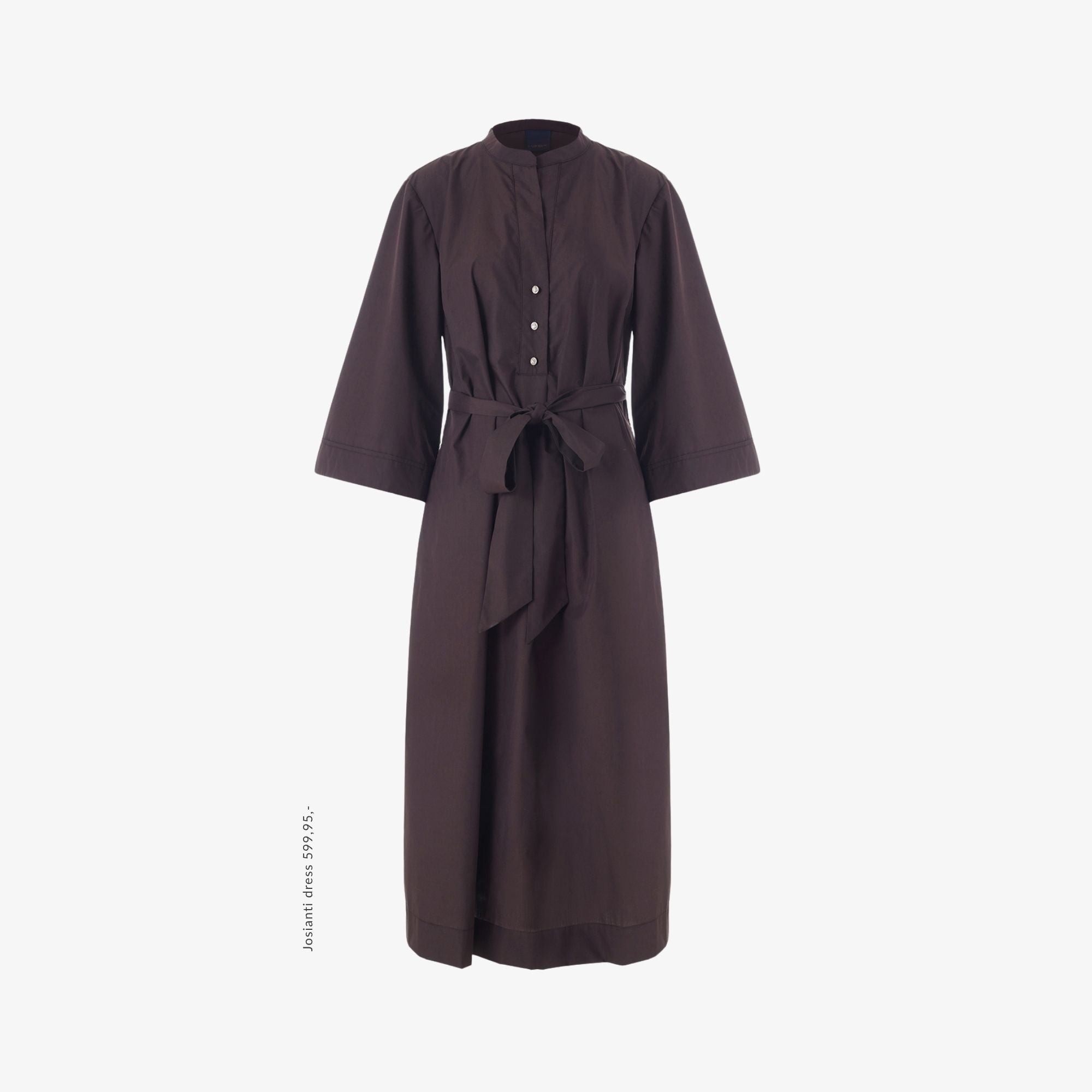 Kjole i chocolate plum – Et Sanset Univers