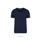 Karin Soft Bamboo T-shirt - Midnatsblå - soft bamboo - set forfra - et sanset univers
