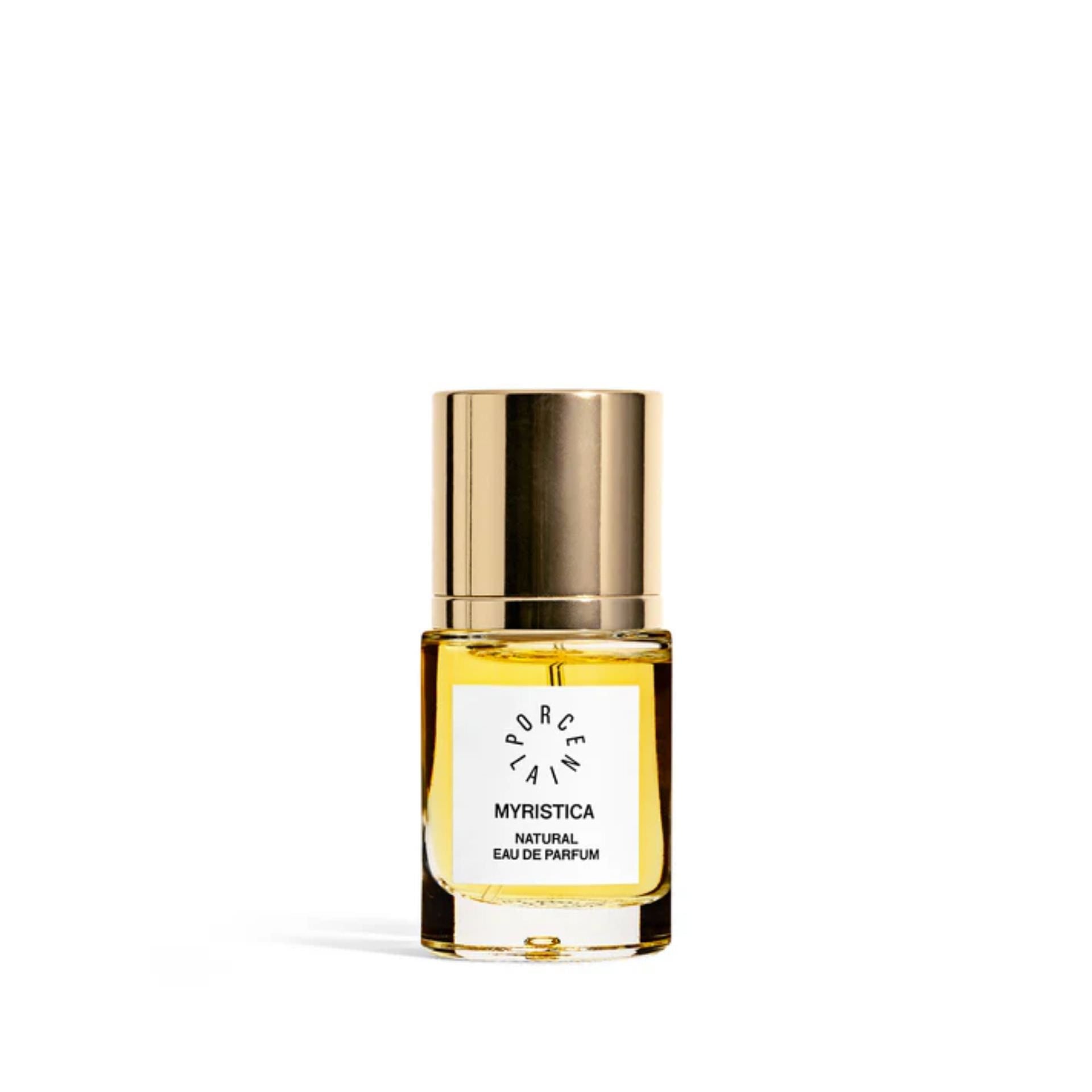 PORCELAIN Myristica No. 2 – 15ml parfumeflakon med citrus, muskatnød og sort peber – Et Sanset Univers