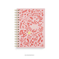 Notesbog A5 Pink Botanik