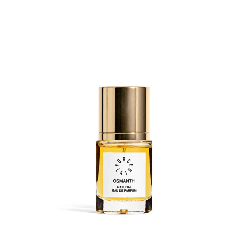PORCELAIN Osmanth No. 1 – 15ml parfumeflakon med træagtige og orientalske noter – Et Sanset Univers