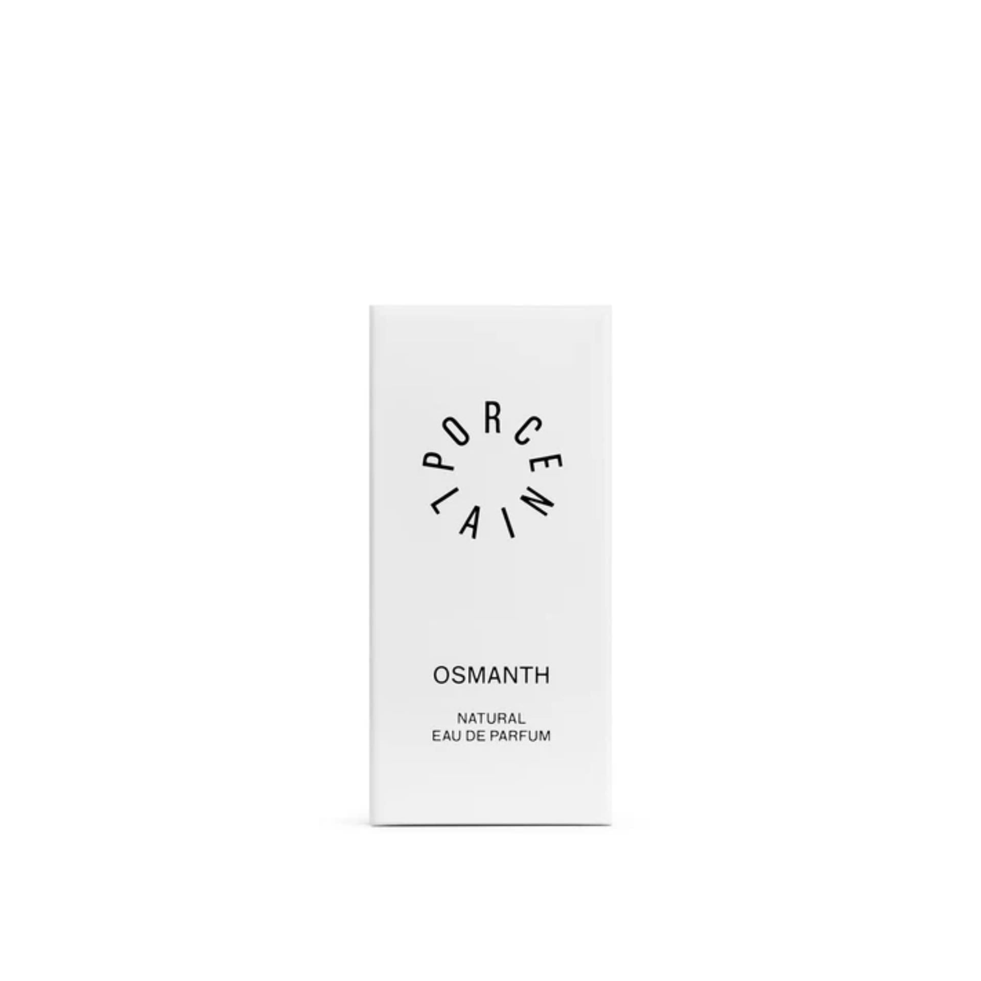 PORCELAIN Osmanth No. 1 – æske og emballage til naturlig parfume – Et Sanset Univers