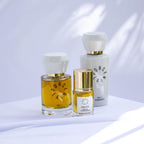 PORCELAIN parfumeserie i tre størrelser – Osmanth No. 1 naturlig parfume – Et Sanset Univers