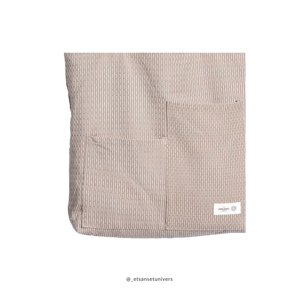 Piqué collection - Tote bag - Clay stone