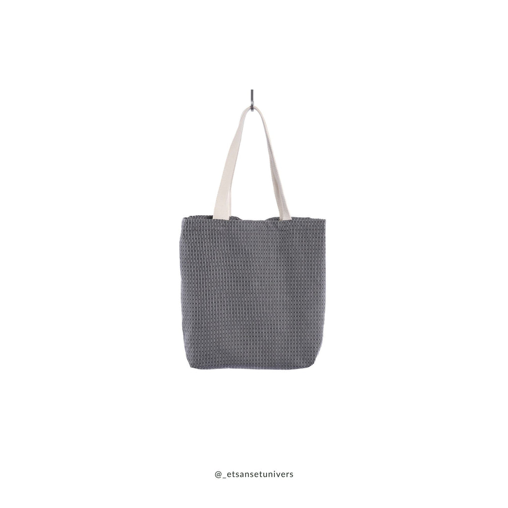 Piqué collection - Tote bag - Evening grey