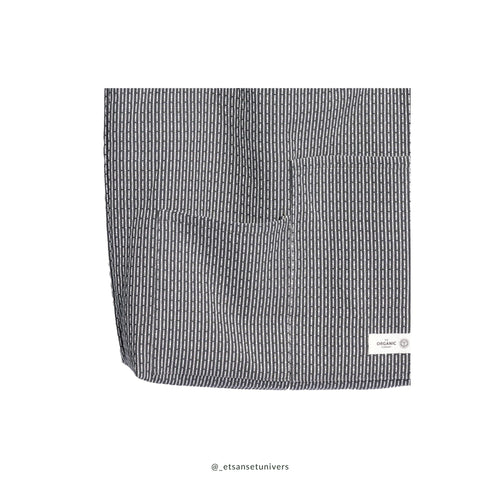 Piqué collection - Tote bag - Evening grey