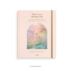 Plan Your Dream Life - planner - pastel pink - a year to dream, create, and discover your best self - Hos et sanset Univers