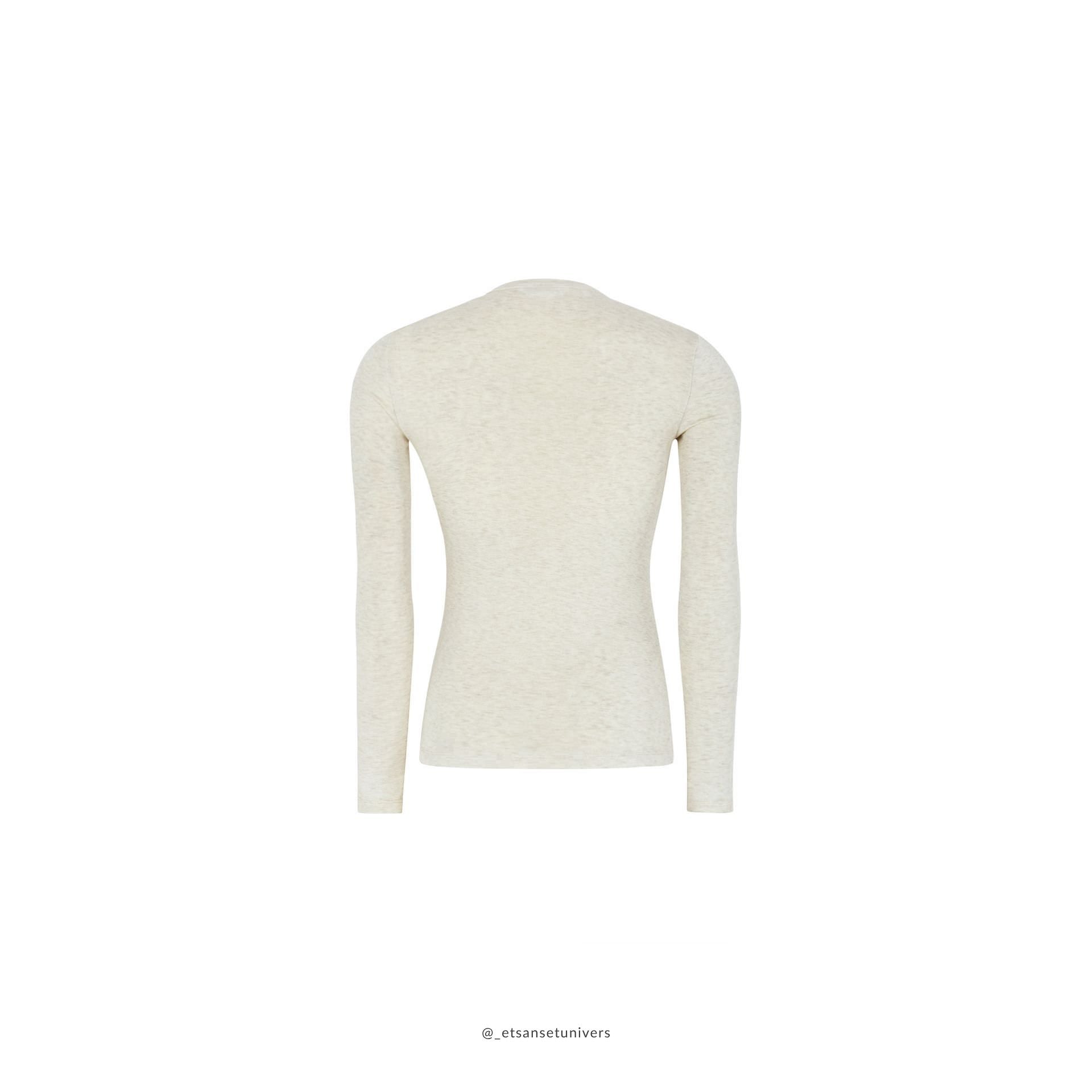 ⭐ Roman O-neck - Arctic Wolf melange