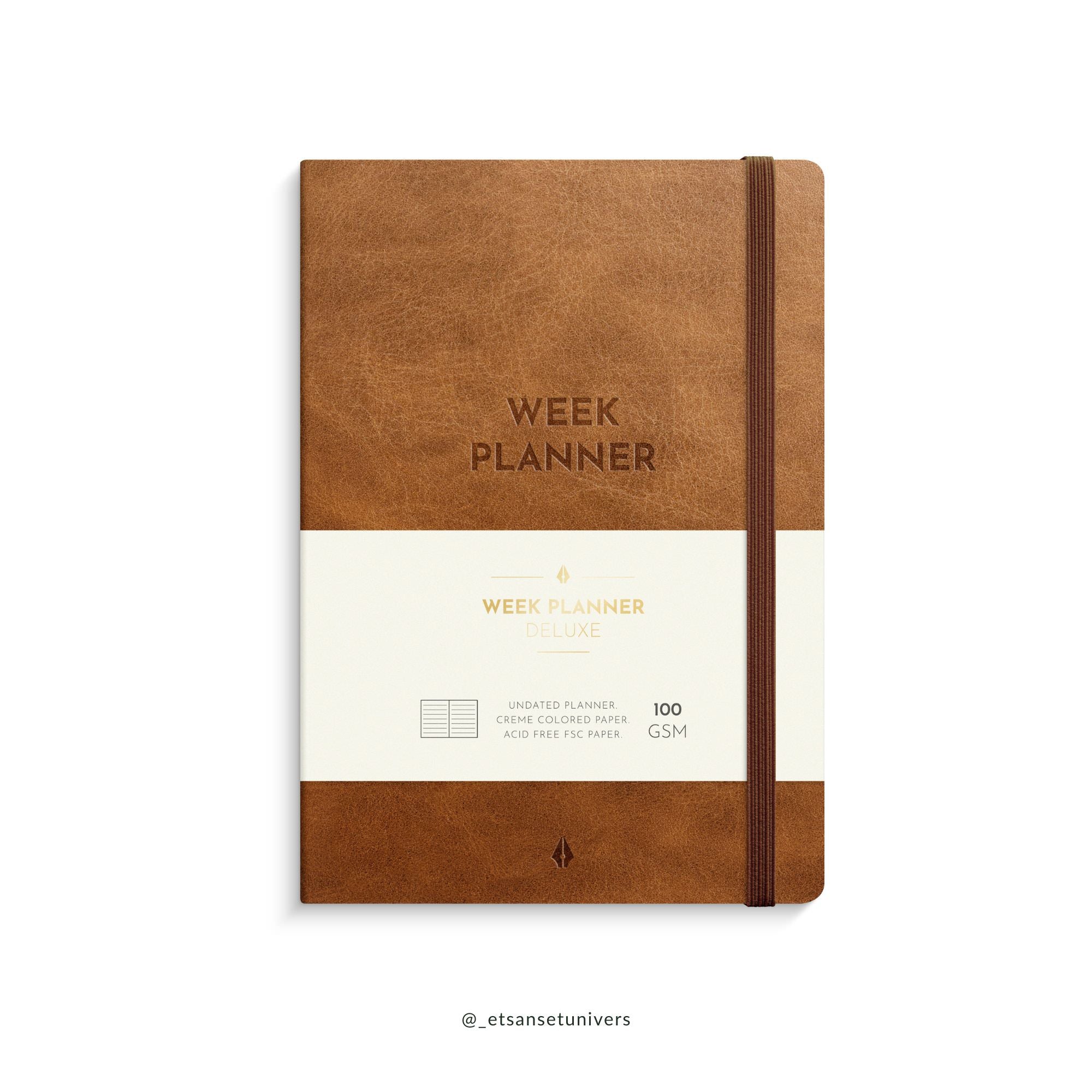Week Planner blød Deluxe