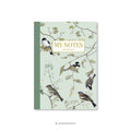 Noteshæfte med havens fugle -illustration – Et Sanset Univers