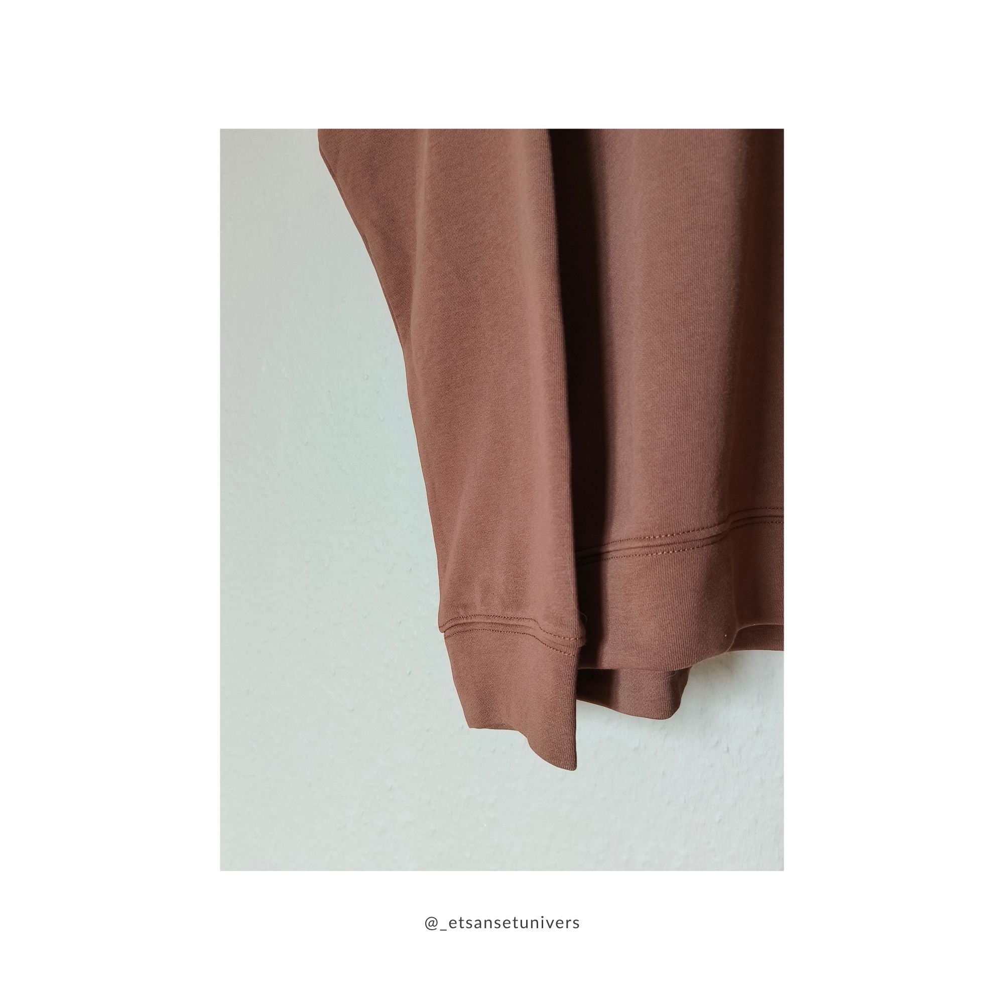 Sweatshirt - Chokolade brun