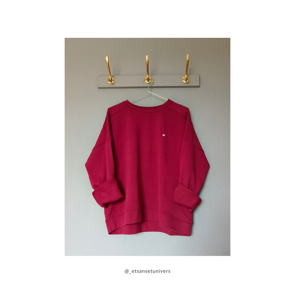 Sweatshirt - Oxblood Bourgogne
