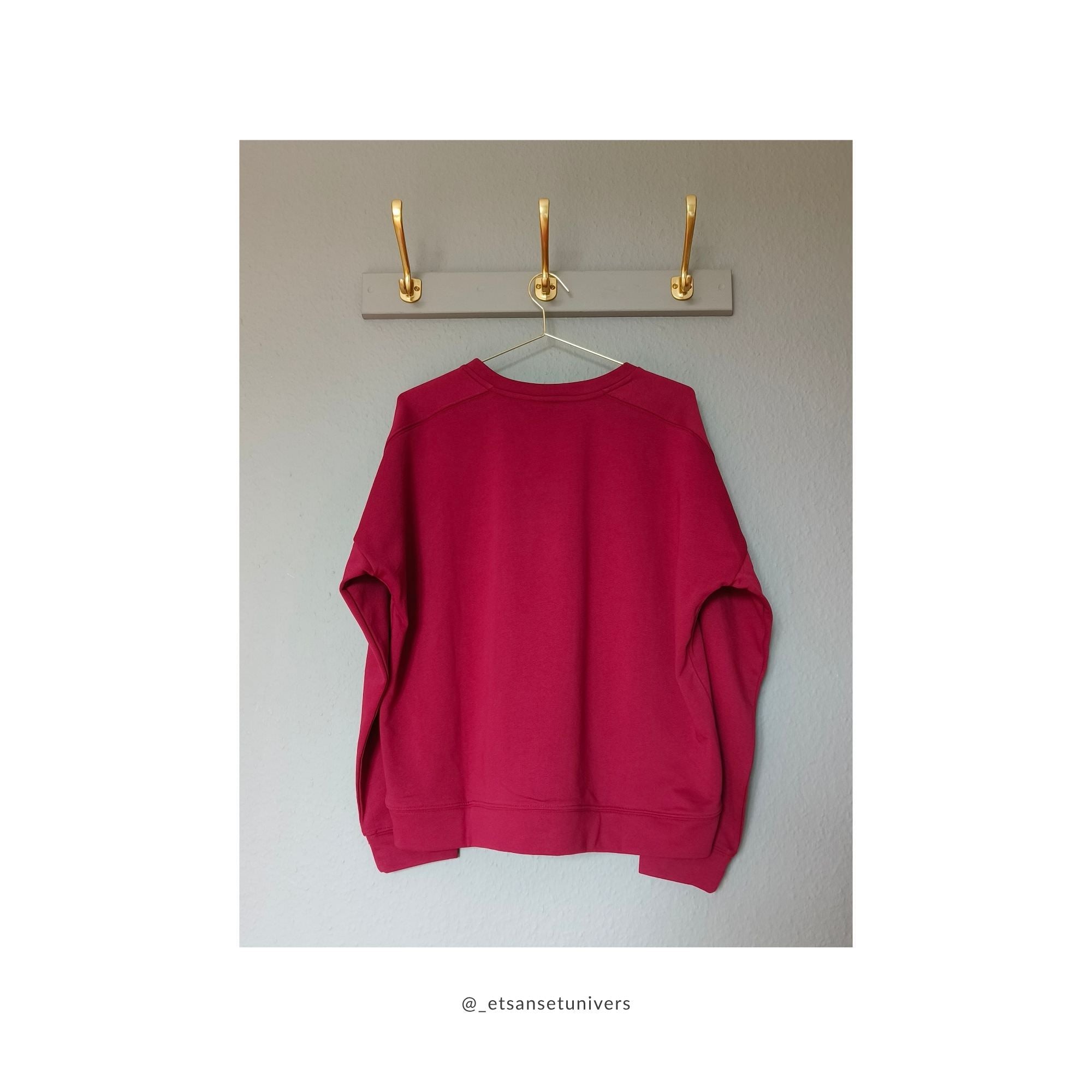 Sweatshirt - Oxblood Bourgogne