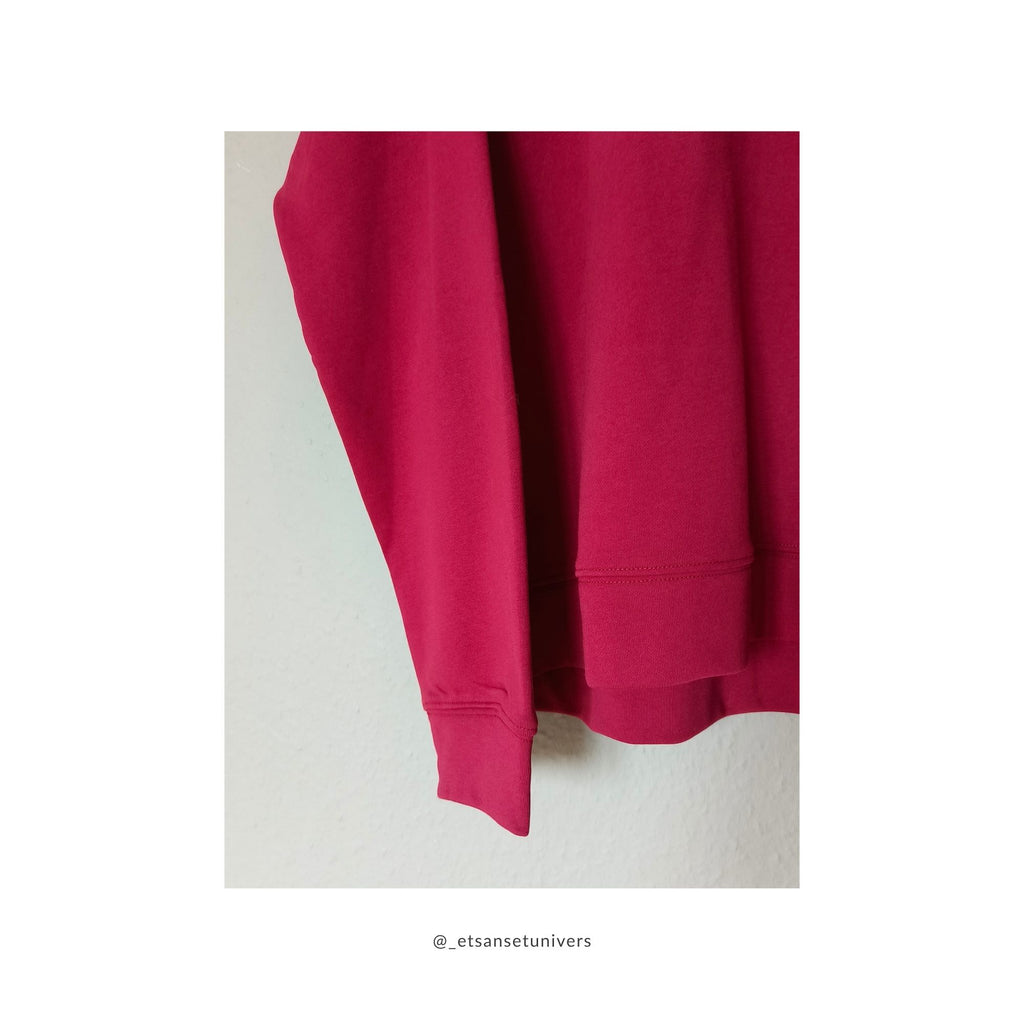 Sweatshirt - Oxblood Bourgogne